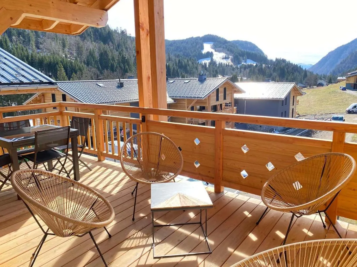 Superbe Appartement 4 Etoiles, 2 Chambres, Proche Pistes, Balcon, Parking, Ski & Velo - Fr-1-623-329 Les Gets Daire